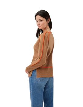 Leo & Ugo Jersey Camel/Orange