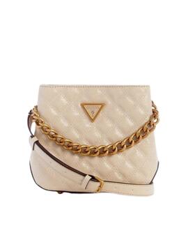 Guess Bolso Eire Small Bucket Almond