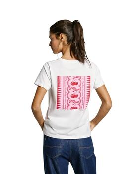 Pepe Jeans Camiseta Rosey White