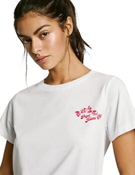 Pepe Jeans Camiseta Rosey White