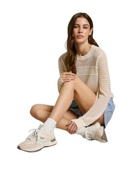 Pepe Jeans Zapatilla Deportiva Lucky Knit Mousse W