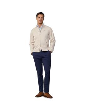 Hackett Outerwear Linen Beige