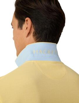 Hackett S/S Polo Soft Yellow