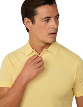 Hackett S/S Polo Soft Yellow