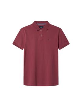 Hackett S/S Polo Cranberry Pink