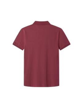 Hackett S/S Polo Cranberry Pink