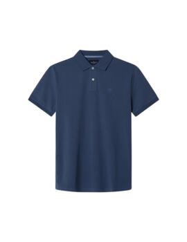 Hackett S/S Polo Dark Denim Blue