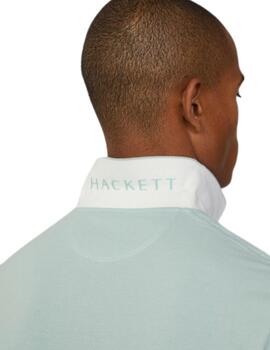 Hackett S/S Polo Menthol Green