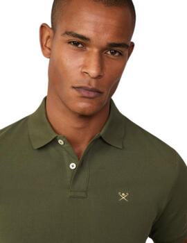 Hackett S/S Polo Thyme Green