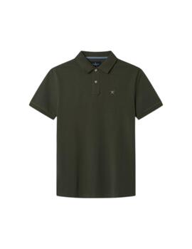 Hackett S/S Polo Thyme Green