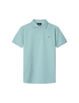 Hackett S/S Polo Spearmint Green