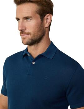 Hackett S/S Polo Royal Blue