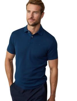 Hackett S/S Polo Royal Blue