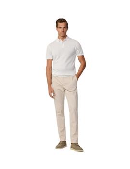 Hackett S/S Polo Optic White