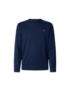 Hackett Knitwear Ink Blue