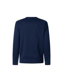 Hackett Knitwear Ink Blue