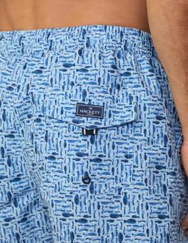 Hackett Swimwear Summer Blue