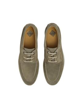 Hackett Shoes Washed Army Gre