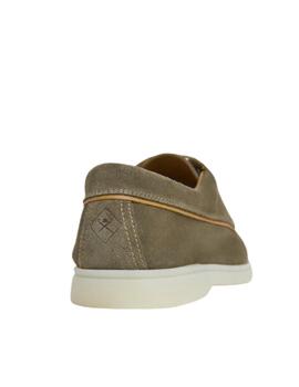 Hackett Shoes Washed Army Gre