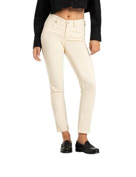 Cambio Pantalon  Piper Cropped Seam Grain