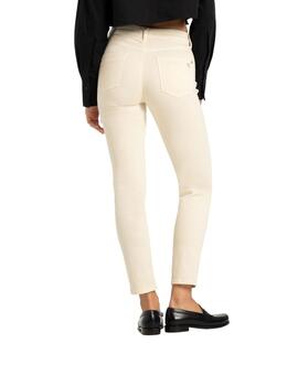 Cambio Pantalon  Piper Cropped Seam Grain