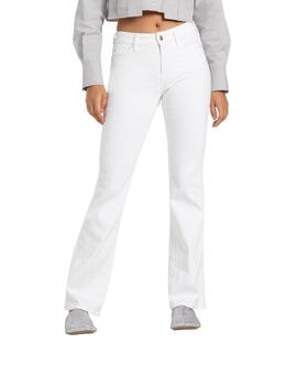 Cambio Pantalon  Paris Flared Pure White Stone