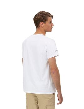 El Pulpo Camiseta Estampado People Routine Blanco