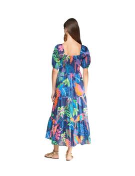 Vilagallo Vestido TORA JUNGLA TROPICAL PRIN