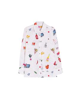 Vilagallo Camisa MARIELA APERITIVO PRINT JACQ