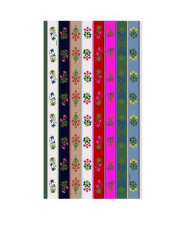 Vilagallo Foulard FOULARD FRANJAS FLORES FOULA