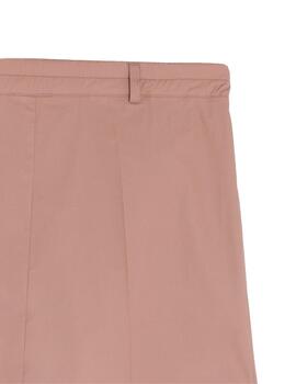 Vilagallo Pantalon PALAZZO BEIGE POPELIN