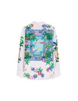 Vilagallo Camisa MAFALDA PISCINA PRINT