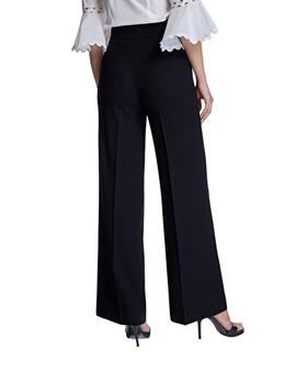 Alba Conde Pantalon Negro