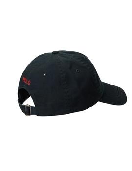 Ralph Lauren Classic Sport Cap Negro