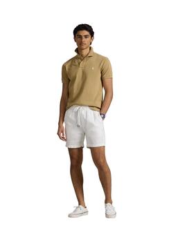 Ralph Lauren Polo Sskccmslm1-Short Sleeve-Knit Tan