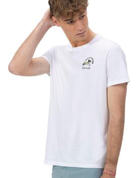 El Pulpo Camiseta Estampado Daily Routine Blanco P