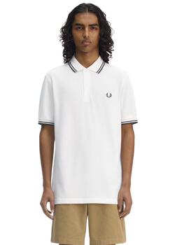 Fred Perry  Polo Swhit/Tnsbl/Crtg