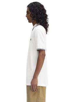 Fred Perry  Polo Swhit/Tnsbl/Crtg