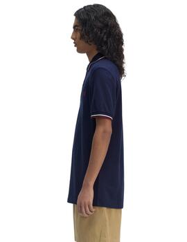 Fred Perry  Polo Tnsbl/Ecru/Oxblo