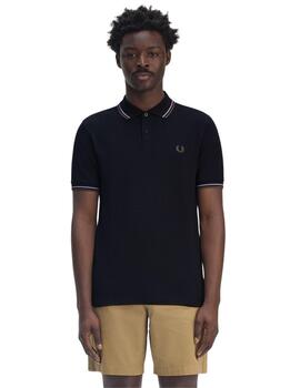 Fred Perry  Polo Navy/Ultvi/Lwgre