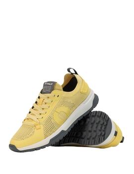 Ecoalf Mumbaialf Sneakers Woman Pastel Yellow