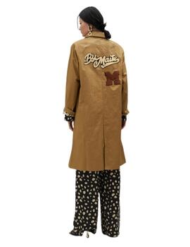 Lola Casademunt Trench Parches Camel