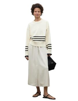 Ecoalf Lanyualf Knit Woman Off White