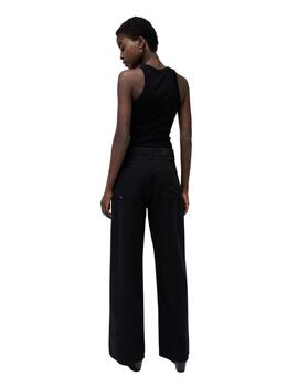 Salsa Jeans Vaqueros Wide leg Negro