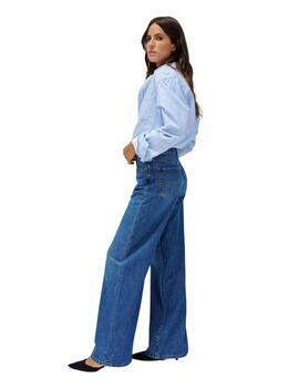 Salsa Jeans Vaqueros Wide leg Azul