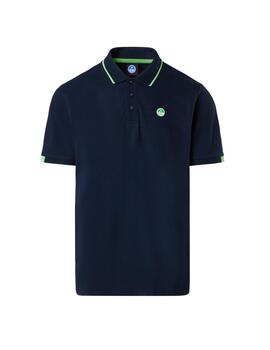 North Sails  Polo Polo Short Sleeve W/Logo  Navy B