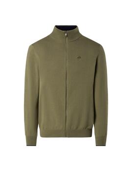 North Sails  Punto Full Zip  Knitwear 12Gg  Deep G