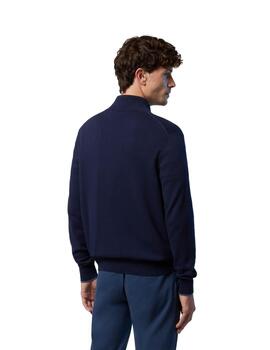 North Sails  Punto Full Zip  Knitwear 12Gg  Navy B