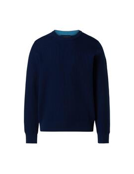 North Sails  Polo Crew Neck Knitwear 12Gg  Navy Bl