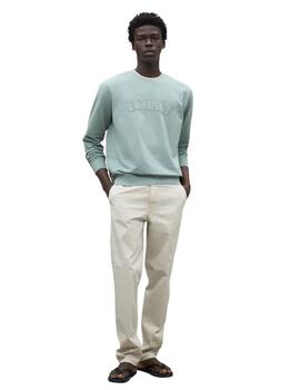 Ecoalf Koloaalf Sweatshirt Man Washed Green